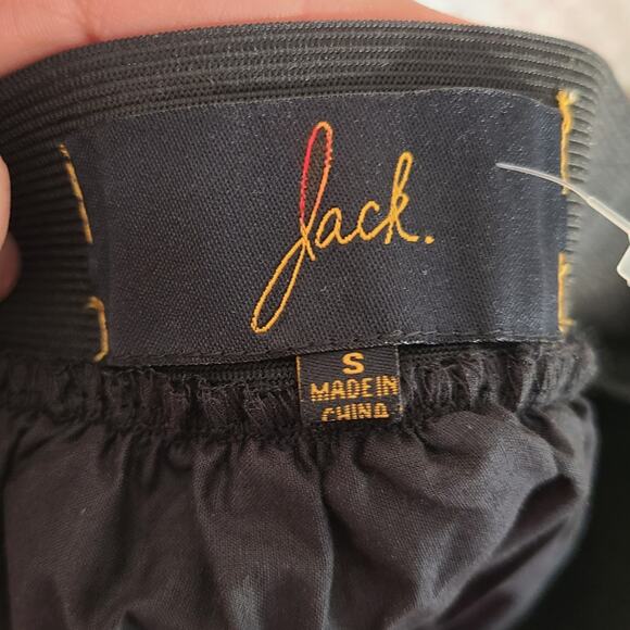 NWT BB Dakota Jack black sequin mesh a line mini skirt size small - Picture 9 of 11